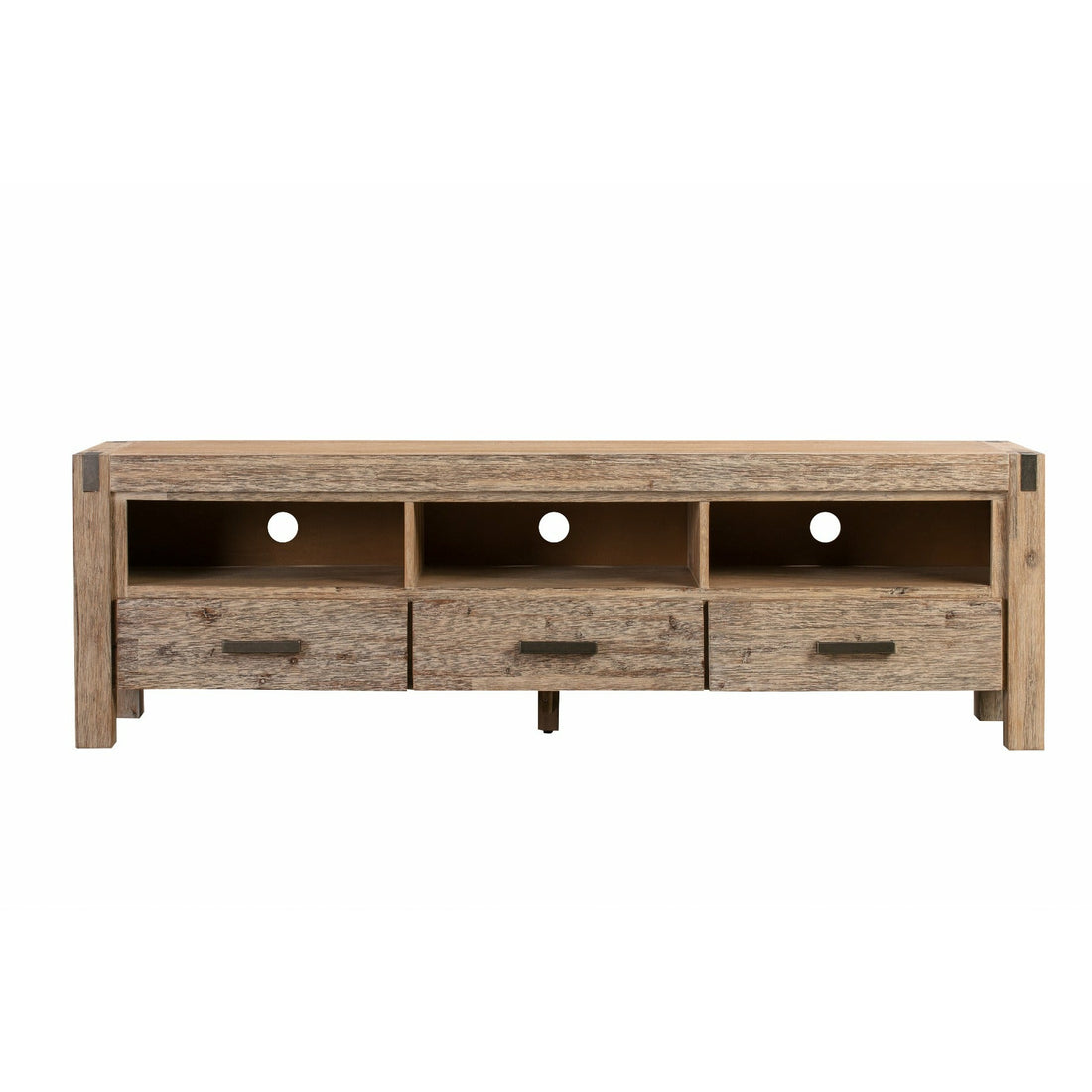 Entertainment Unit With Storage - Oak