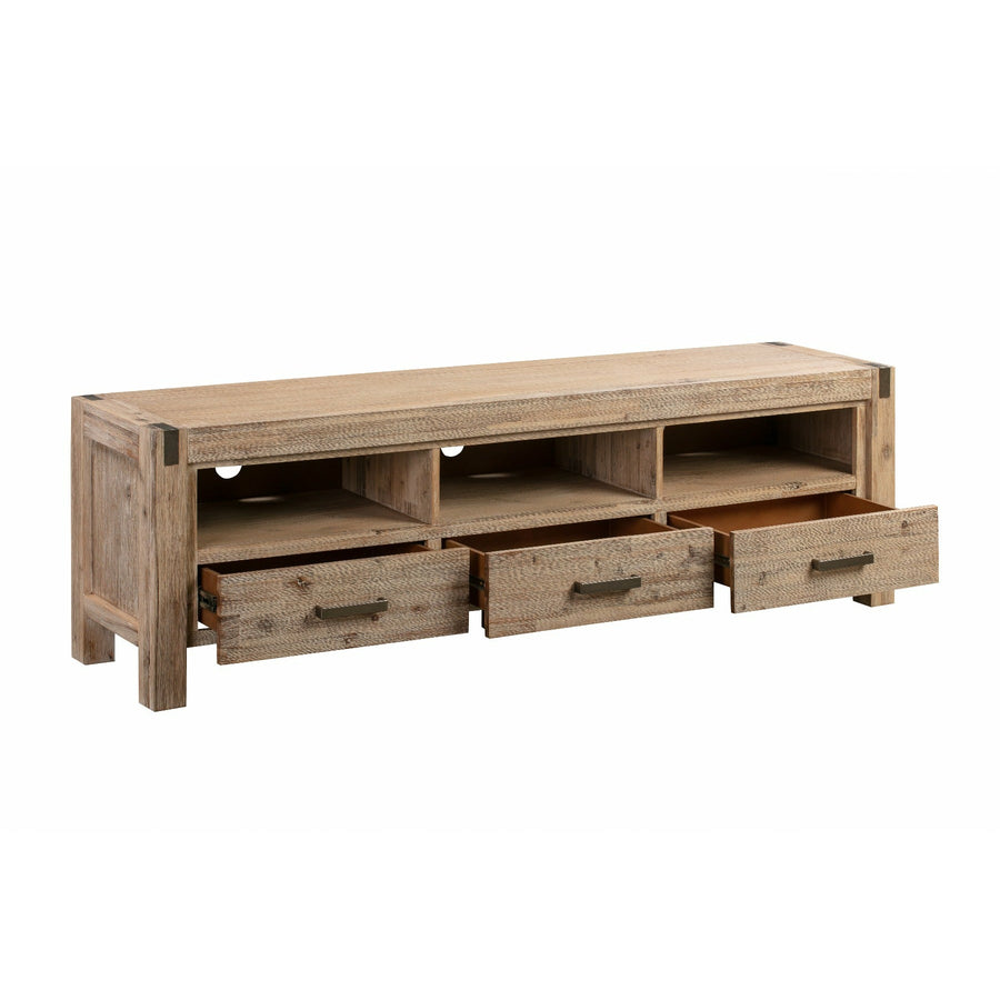 Entertainment Unit With Storage - Oak