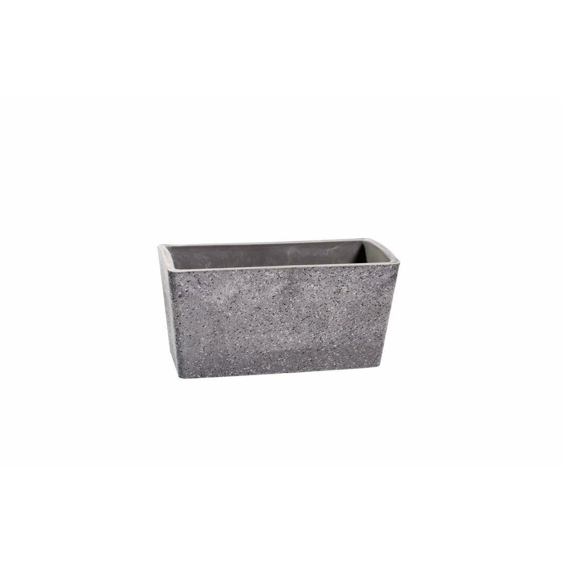 Imitation Stone Grey Rectangle Planter 27cm