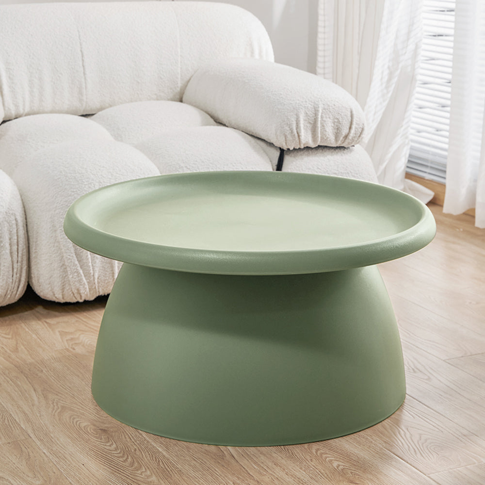 Coffee Table Mushroom Nordic Round Large Side Table 70CM Green