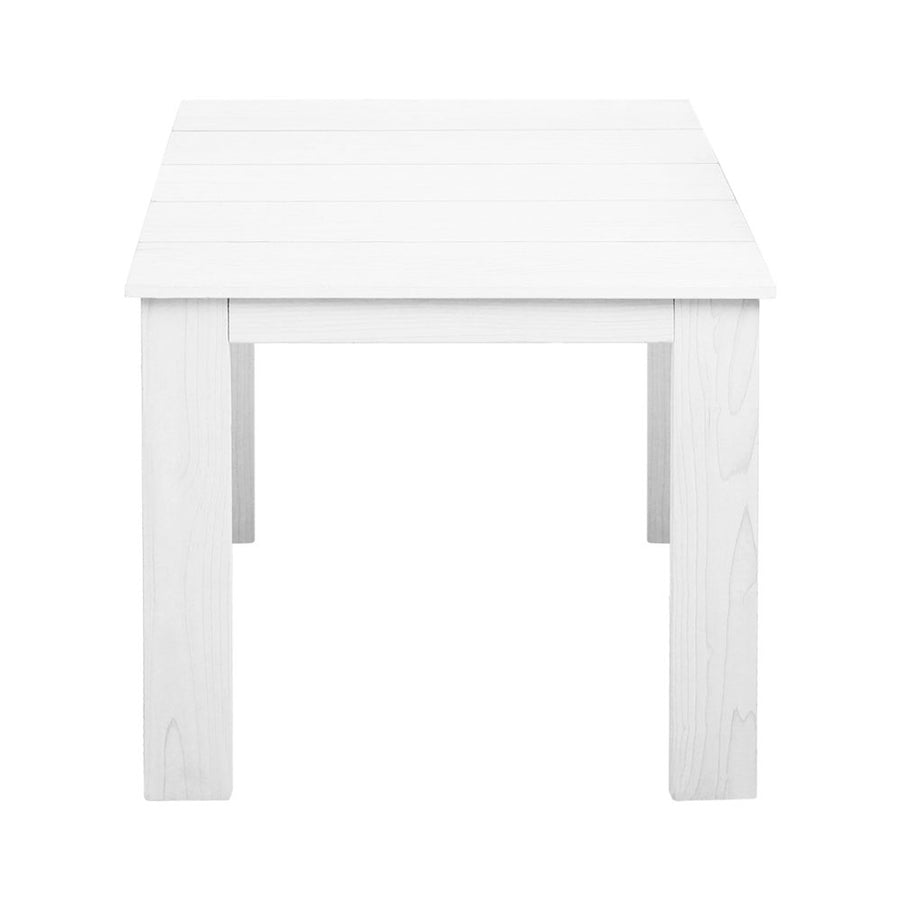 Outdoor Side Beach Table - White