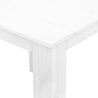 Outdoor Side Beach Table - White