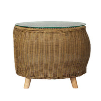 Side Table Coffee Pet Bed Wicker Indoor Outdoor Furniture Patio Desk