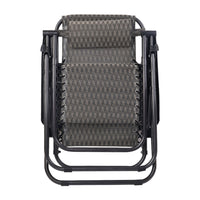 Outdoor Portable Recliner - Grey