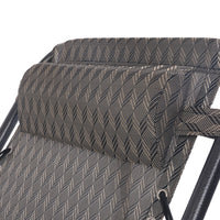 Outdoor Portable Recliner - Grey