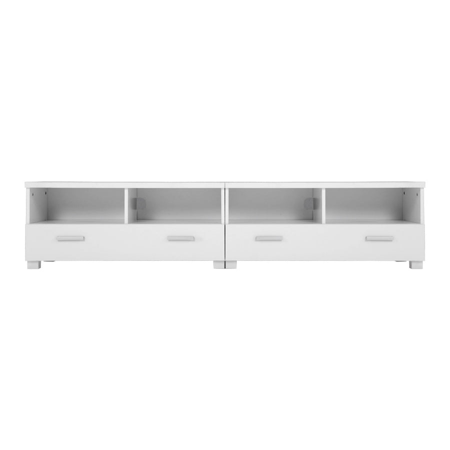 TV Stand Entertainment Unit with Drawers - White