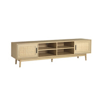 Entertainment Unit - Rattan Wooden 180CM