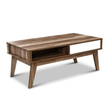 Coffee Table Scandinavian Wooden White