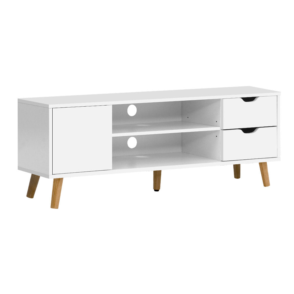 Entertainment Unit Scandinavian - 120cm White