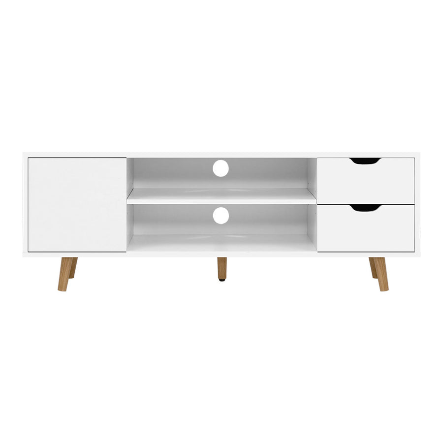 Entertainment Unit Scandinavian - 120cm White