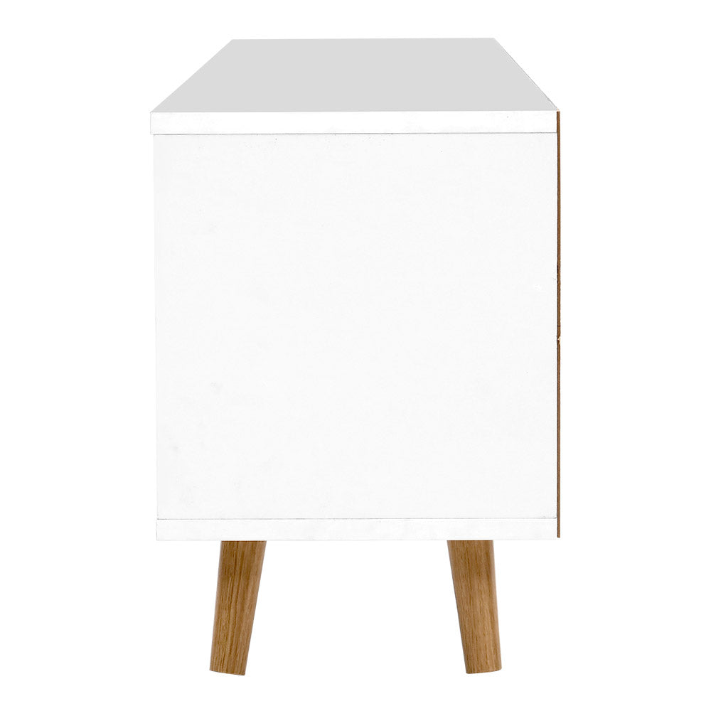 Entertainment Unit Scandinavian - 120cm White