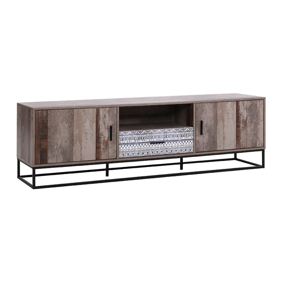 Entertainment Unit Industrial Rustic Wood - 180cm