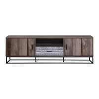 Entertainment Unit Industrial Rustic Wood - 180cm