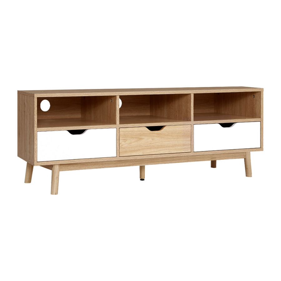 Entertainment Unit - 140cm Scandinavian Wood