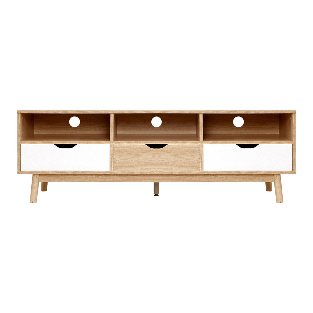 Entertainment Unit - 140cm Scandinavian Wood