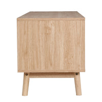 Entertainment Unit - 140cm Scandinavian Wood