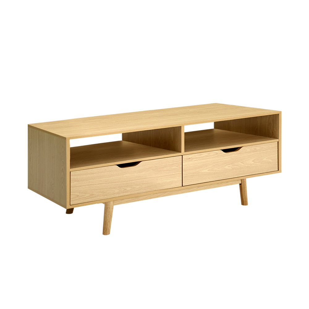 Entertainment Unit Scandinavian Pale Wood - 120cm