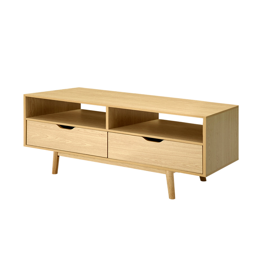 Entertainment Unit Scandinavian Pale Wood - 120cm