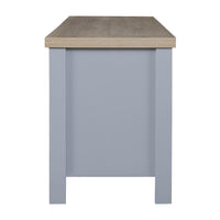 Entertainment Unit Wood - 130cm Grey