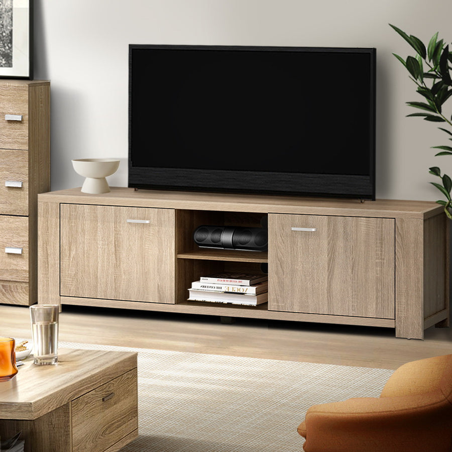 Entertainment Unit Pale Wood