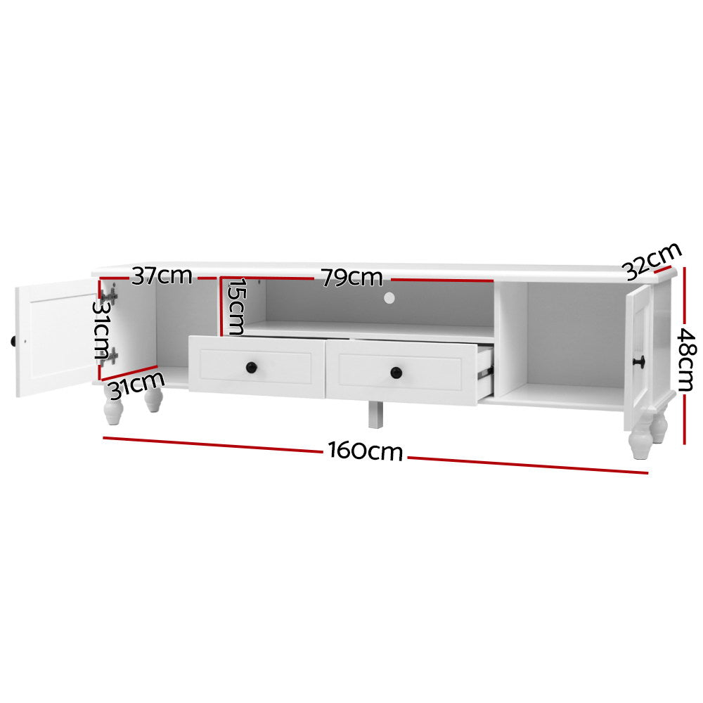 Entertainment Unit Pale Wood - 160cm