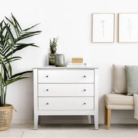 White Chest of Drawers Dresser Table