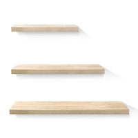 Floating Shelf Set - Oak