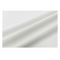 Nordic Woven Draped Curtains - Pearl White