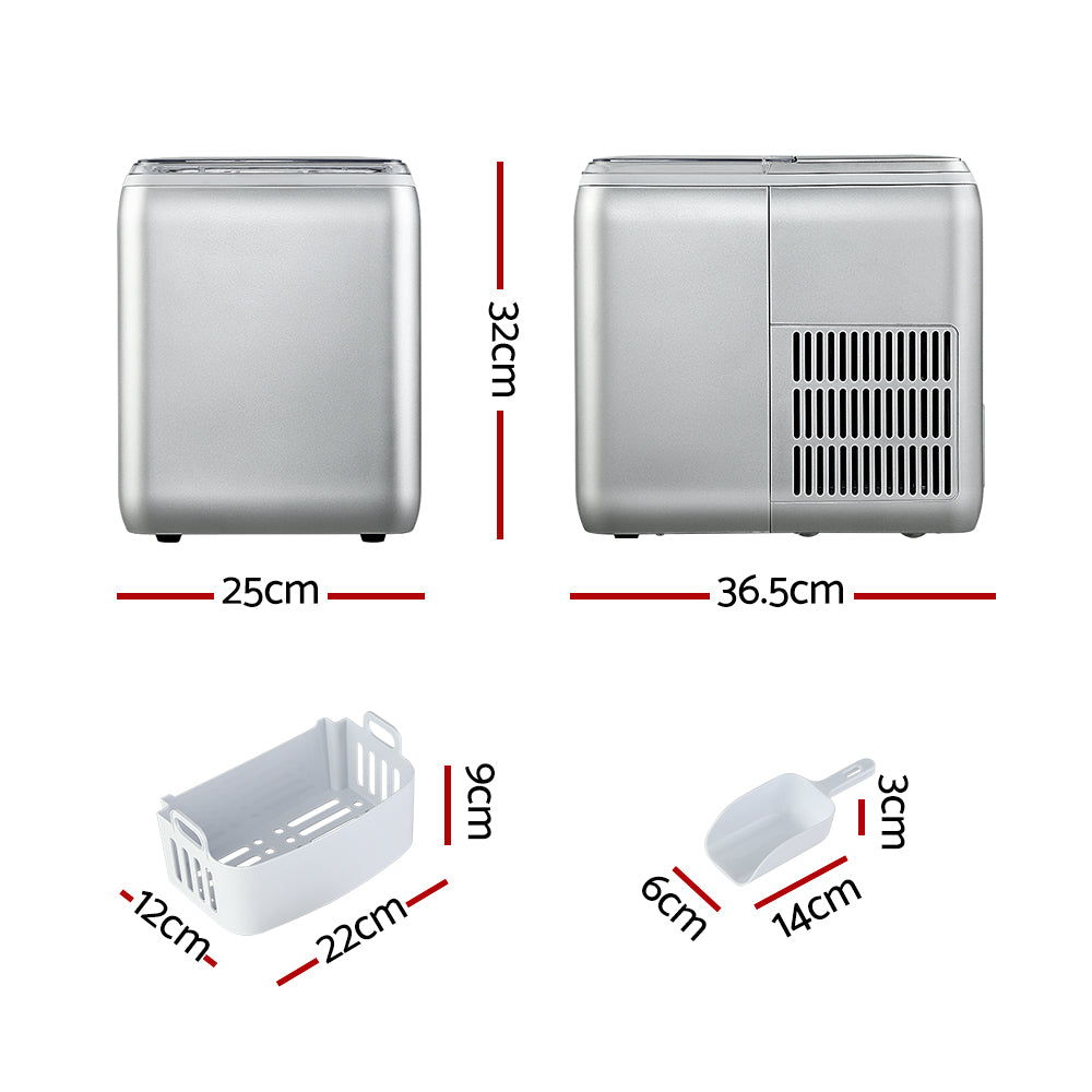 2.6 Litre Icecube Maker Machine Portable Icecube Makers