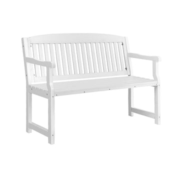 Outdoor Garden Bench Seat Wooden Chair Patio Furniture Timber Lounge