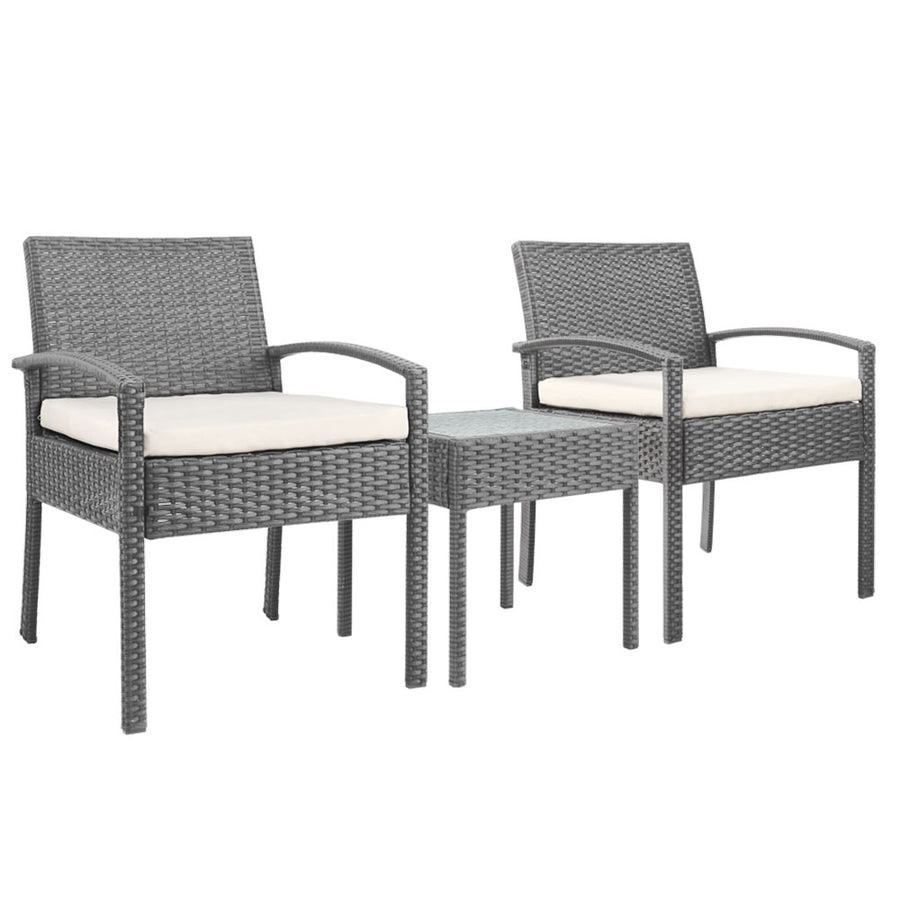 3-piece Outdoor Set - Grey