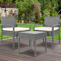 3-piece Outdoor Set - Grey