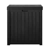 Outdoor Storage Box 195L Bench Seat Garden Deck Toy Tool Sheds