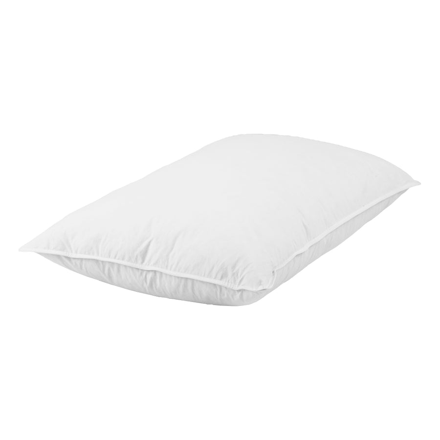 Set of 2 Goose Feather and Down Pillow - White