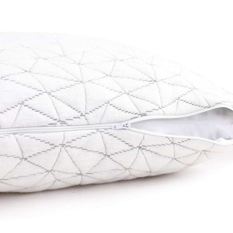 Set of 2 Rayon Single Memory Foam Pillow