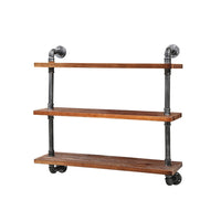 Industrial Rustic Shelving - 3 Shelves