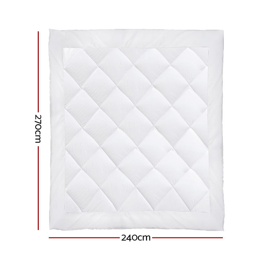 Super King 400GSM Microfibre Bamboo Microfiber Quilt