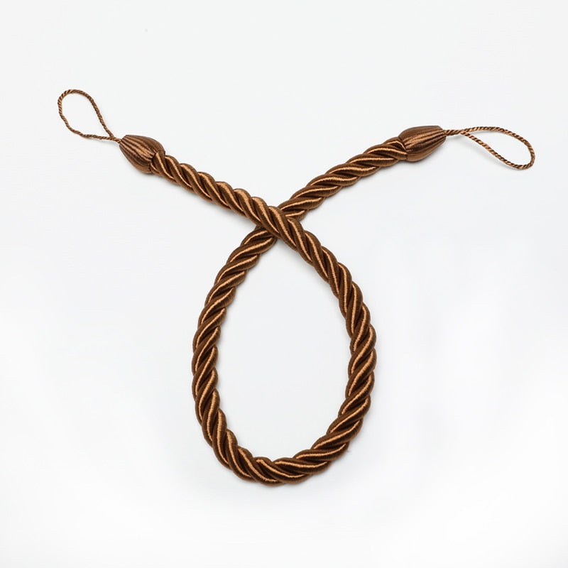 Rope Curtain Tiebacks (Pair)