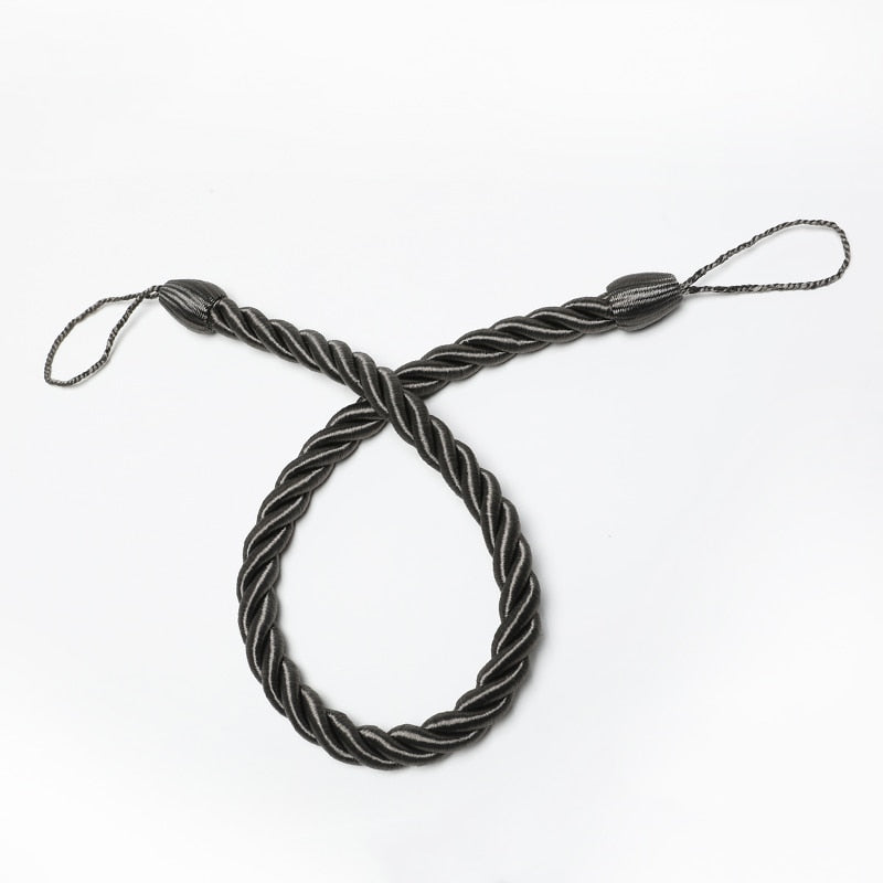 Rope Curtain Tiebacks (Pair)