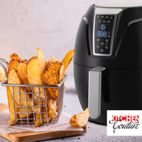 4 Litre Air Fryer Digital Display Black 1400W