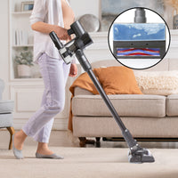 H20 PRO Wet Mop 2-IN-1 Cordless Stick Vacuum Cleaner Handheld Recharge - Grey