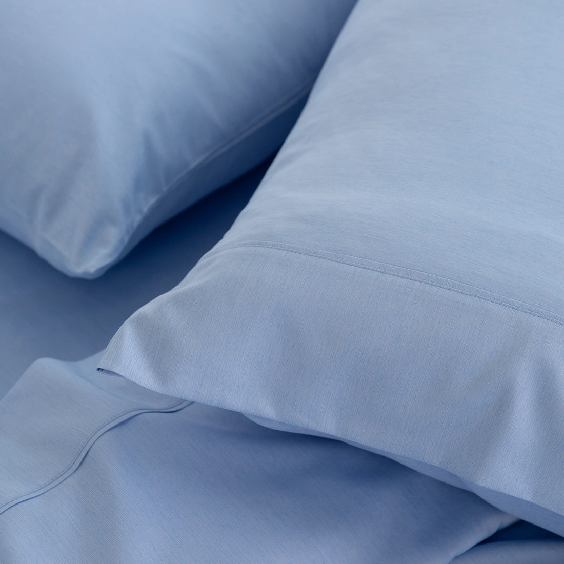 Royal Comfort 3000 Thread Count Bamboo Cooling Sheet Set - King - Light Blue