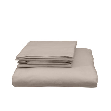 Bamboo Blended Quilt Cover Set 1000TC Ultra Soft Luxury Bedding - Grey Queen