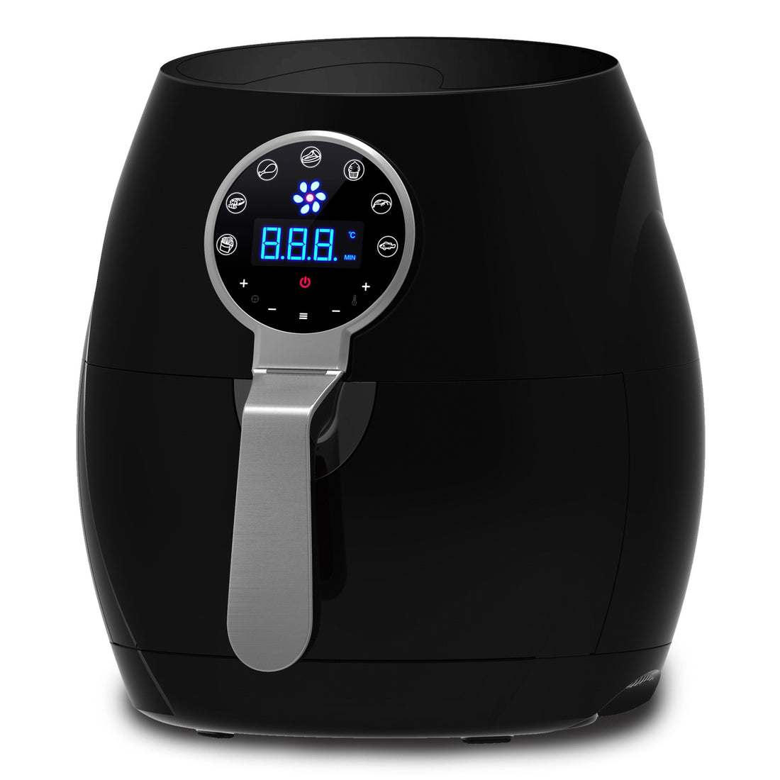 5 Litre Air Fryer LCD Touch Screen - Black