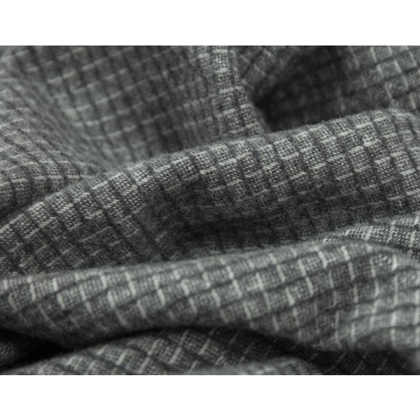 Chiswick Throw - Merino Wool/Cashmere - Grey