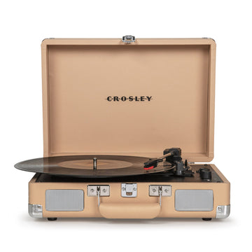 Cruiser Light Tan - Bluetooth Portable Turntable