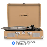 Cruiser Light Tan - Bluetooth Portable Turntable