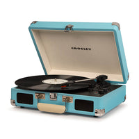 Crosley Cruiser Turquoise - Bluetooth Portable Turntable