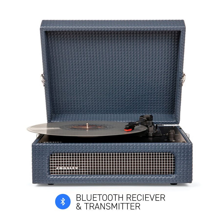 Crosley Voyager Navy - Bluetooth Portable Turntable