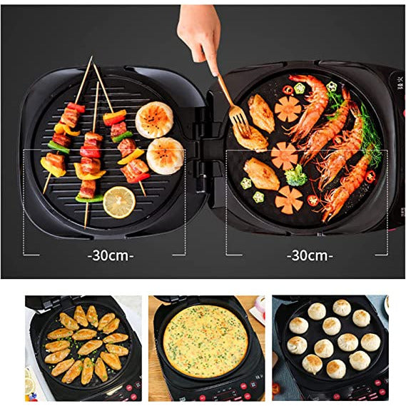 Joyoung Electric Baking Pan 2-Sided Heating Grill BBQ Pancake Maker 30cm